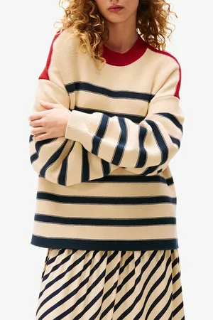Tommy Hilfiger TH X SRG Berton fijngebreide pullover in biologische katoenblend