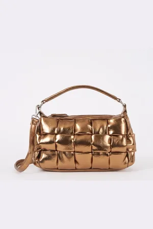 Nunoo Lily handtas met metallic finish