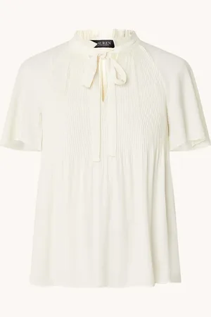 Ralph Lauren Tuniek van crêpe met vlindermouw