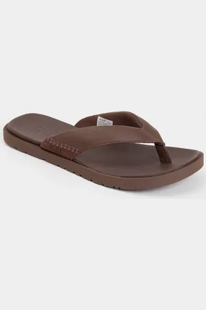 UGG Seaside II Flip slipper van leer
