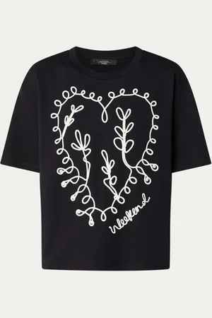 Max Mara Lecco T-shirt met borduring