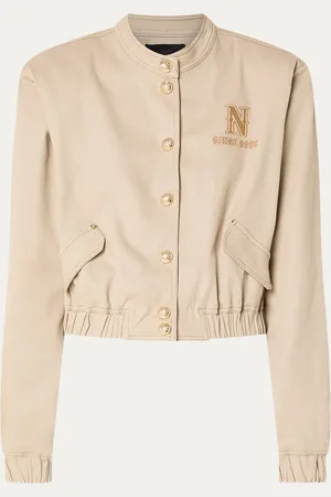 NIKKIE. Itu bomberjack met logoborduring