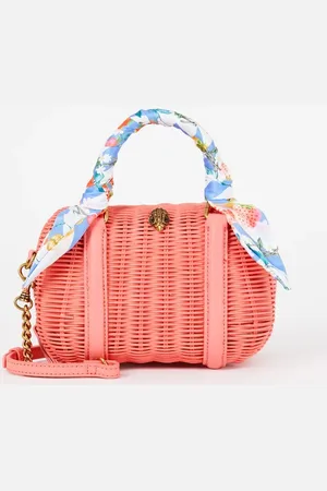 Kurt Geiger Kensington Basket handtas met leren details