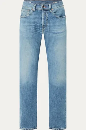 Replay Deryck straight leg jeans met donkere wassing en steekzakken