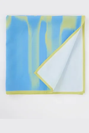 ØLÅF Smudge sjaal met print 55 x 55 cm
