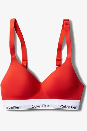 Calvin Klein Modern bralette van biologisch katoen met logoband
