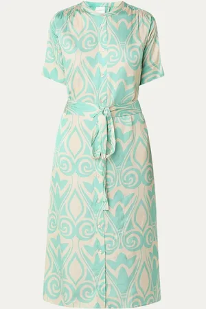 Josephine & Co Joelle midi blousejurk met print