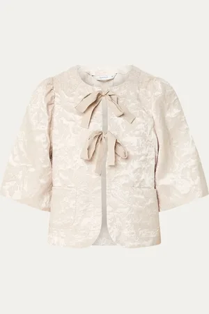 Summum Woman Blouse met jacquard dessin