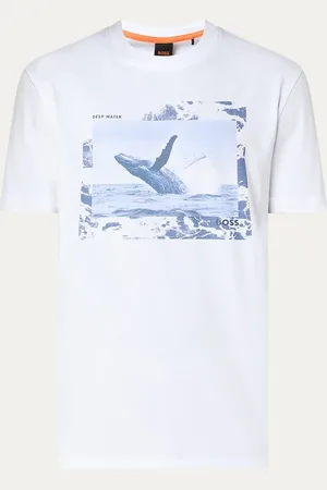 HUGO BOSS Dunetrace T-shirt met print