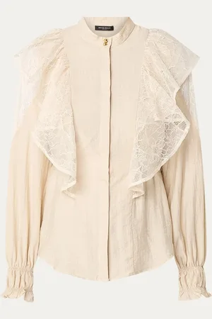 Bruuns Bazaar HispidusBBYona blouse met details van kant
