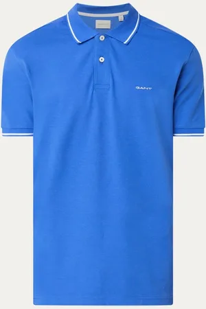 GANT Regular fit polo van piqué katoen met getipte boorden