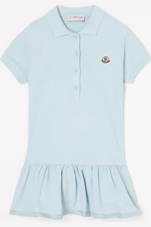 Moncler Polojurk van piqué katoen