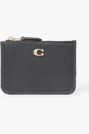 Coach Mini ID pasjeshouder van leer