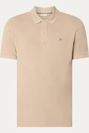 GANT Regular fit polo van piqué katoen met logo