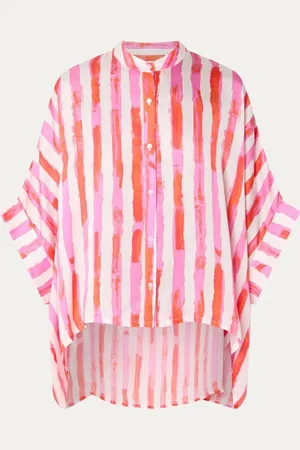 Essentiel Antwerp Hillinois oversized blouse met streepprint