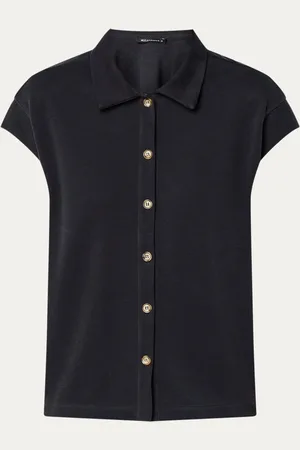 Expresso Blouse met stretch