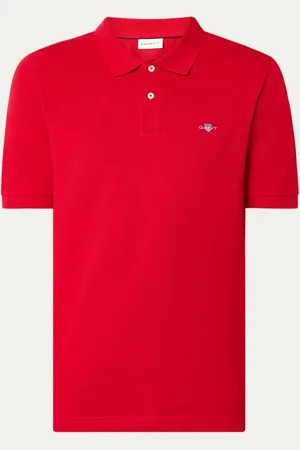 GANT Regular fit polo van piqué katoen met logo