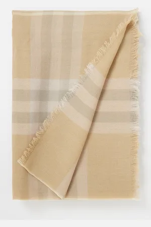 Burberry Sjaal van wol met ruitdessin 200 x 90 cm