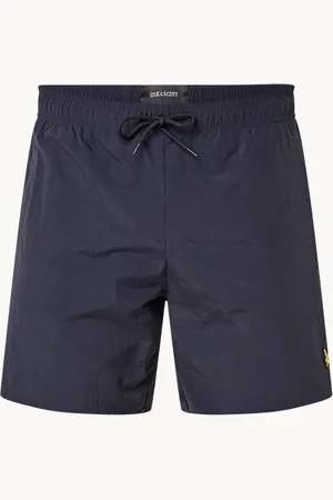 Lyle & Scott Zwemshorts met steekzakken en logo