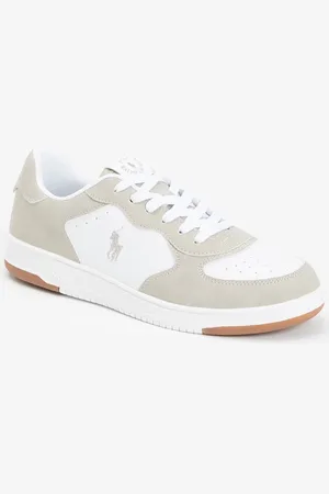 Ralph Lauren Masters Court sneaker met logo