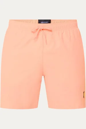 Lyle & Scott Zwemshorts met steekzakken en logo