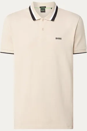 HUGO BOSS Paddy regular fit polo van piqué katoen met logo