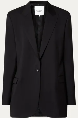 Bash Visha blazer van scheerwol met klepzakken