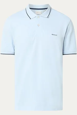 GANT Regular fit polo van piqué katoen met getipte boorden