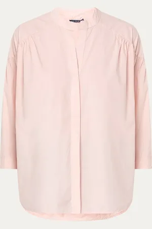 River Woods Oversized tuniek met opstaande kraag