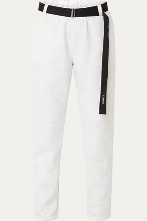 10 days High waist slim fit joggingbroek met ceintuur
