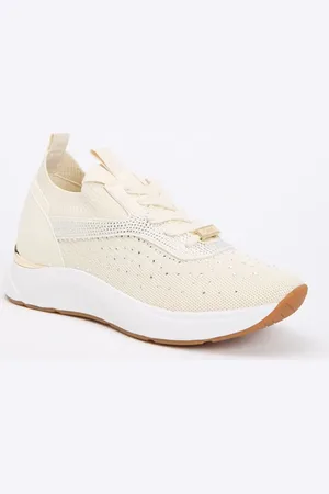 Dune Eras sneaker met strass