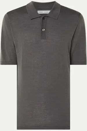 Samsøe Samsøe Sarowan regular fit polo in merino wolblend