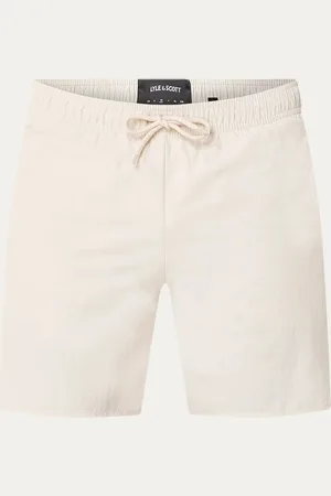 Lyle & Scott Zwemshorts met steekzakken en logo
