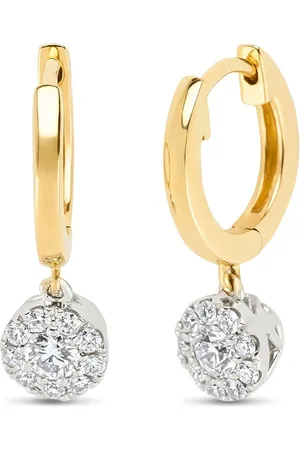 Diamond Point Gouden oorsieraden 0-41 ct diamant Hearts & Arrows