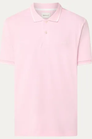 GANT Regular fit polo van piqué katoen met getipte boorden