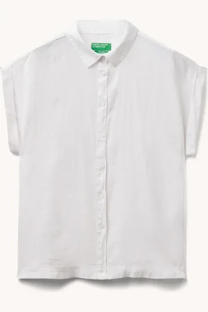 Benetton Blouse van linnen