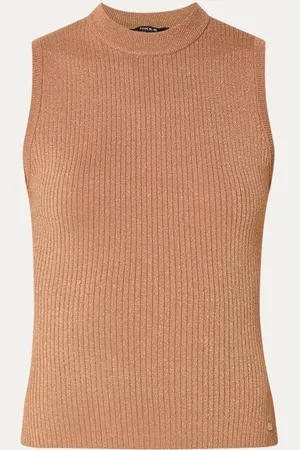 NIKKIE. Idah ribgebreide top met lurex