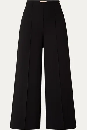 Josh V Viva high waist wide fit pantalon met siernaad