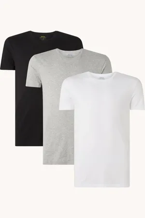 Ralph Lauren Classic Crew T-shirt in 3-pack