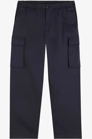 Calvin Klein Straight fit cargobroek met steekzakken