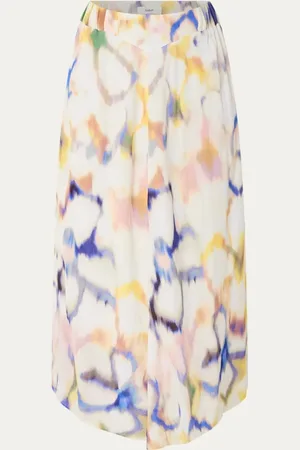 Bash Fruit midi rok met tie-dye dessin
