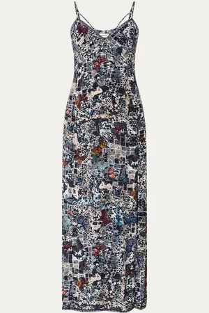 Zadig & Voltaire Ramelil maxi jurk met print en split