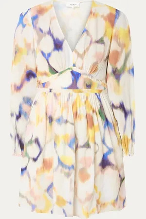 Bash Fredy mini tuniekjurk met V-hals en print