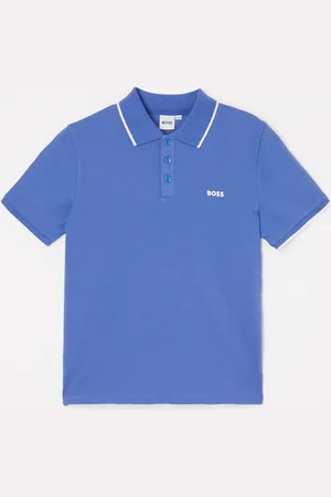 HUGO BOSS Polo van piqué katoen met logo