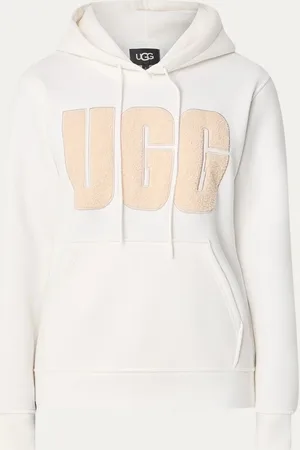 UGG Fluff hoodie met logoborduring