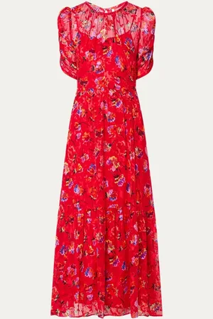 L.K. Bennett L-K-Bennett Tilly maxi jurk met bloemenprint
