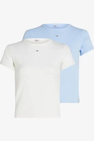 Tommy Hilfiger T-shirt met ribstructuur