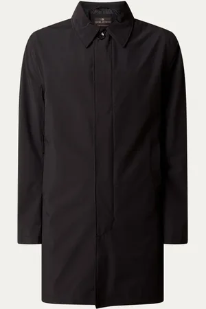Oscar Jacobson Car trenchcoat met steekzakken