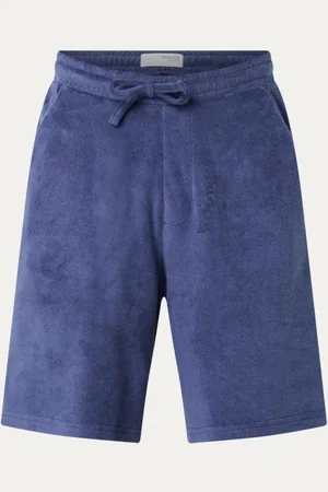 SELECTED Straight fit korte broek van biologisch katoen met steekzakken