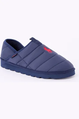 Ralph Lauren Everett pantoffel met logo